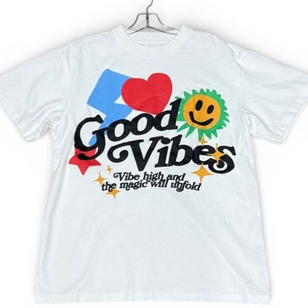 PacSun Good Vibes Puff Oversized T-Shirt